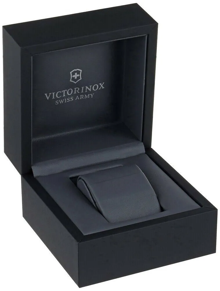 Swiss Army Victorinox Chrono Classic XLS Chronograph Tachymeter Scale Mens Steel Watch Date 241213