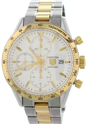 TAG Heuer Carrera Chronograph CV2050 Mens Watch Box Papers