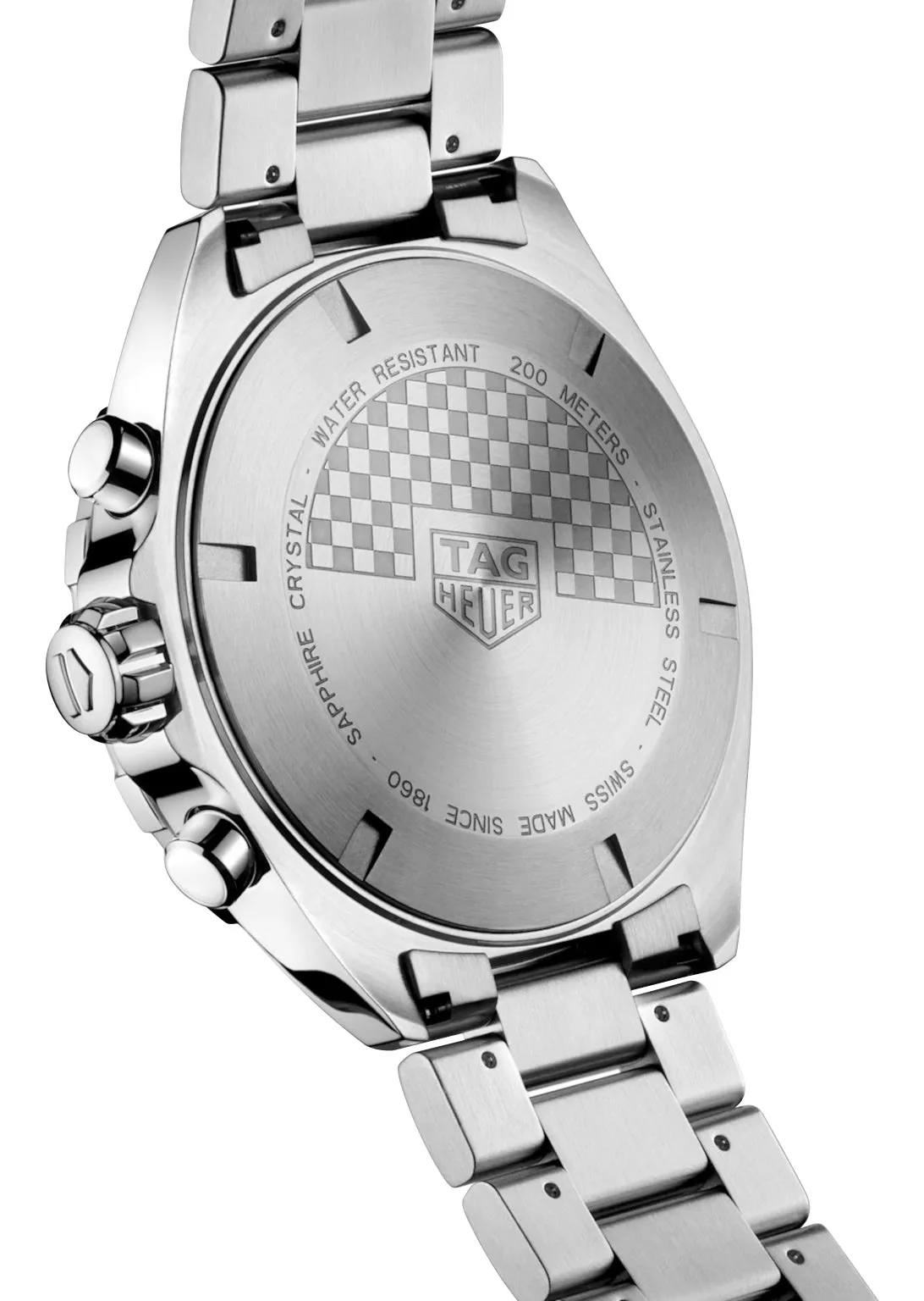 TAG Heuer Formula 1 Chronograph Stainless Steel Black Dial Date Divers Quartz Mens Watch CAZ101E.BA0842