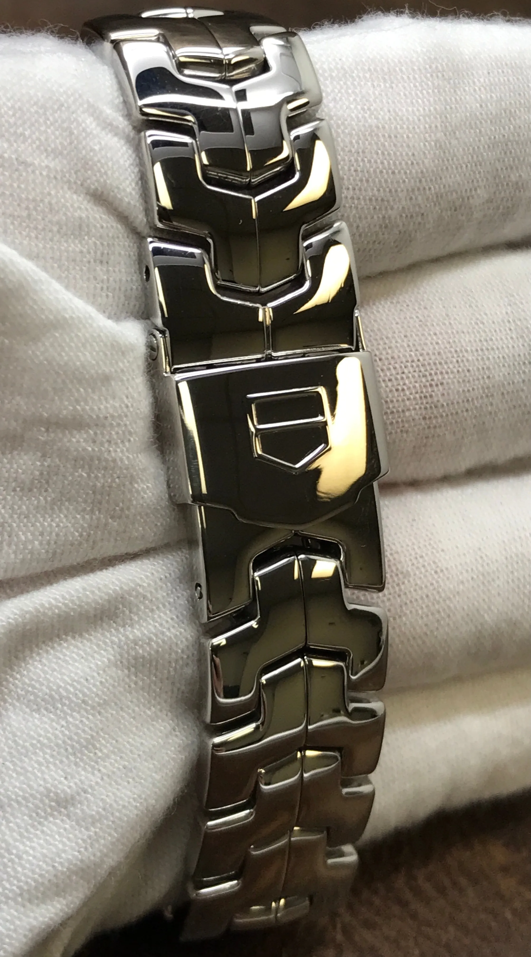 TAG Heuer Link Chronograph CJF1314 Mother of Pearl Diamond Dial Quartz Women's Watch