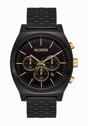 Time Teller Chrono - Black / Black / Gold