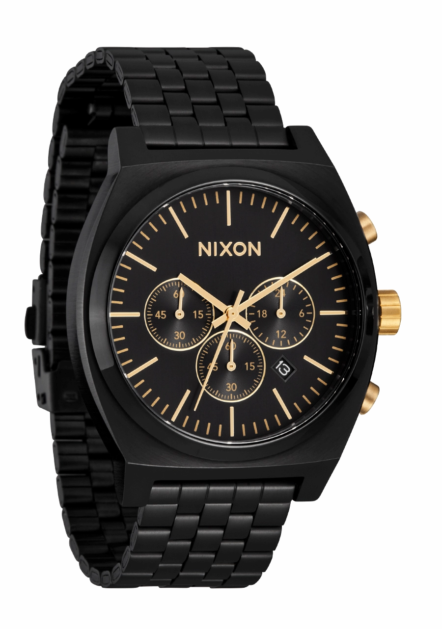 Time Teller Chrono - Black / Black / Gold
