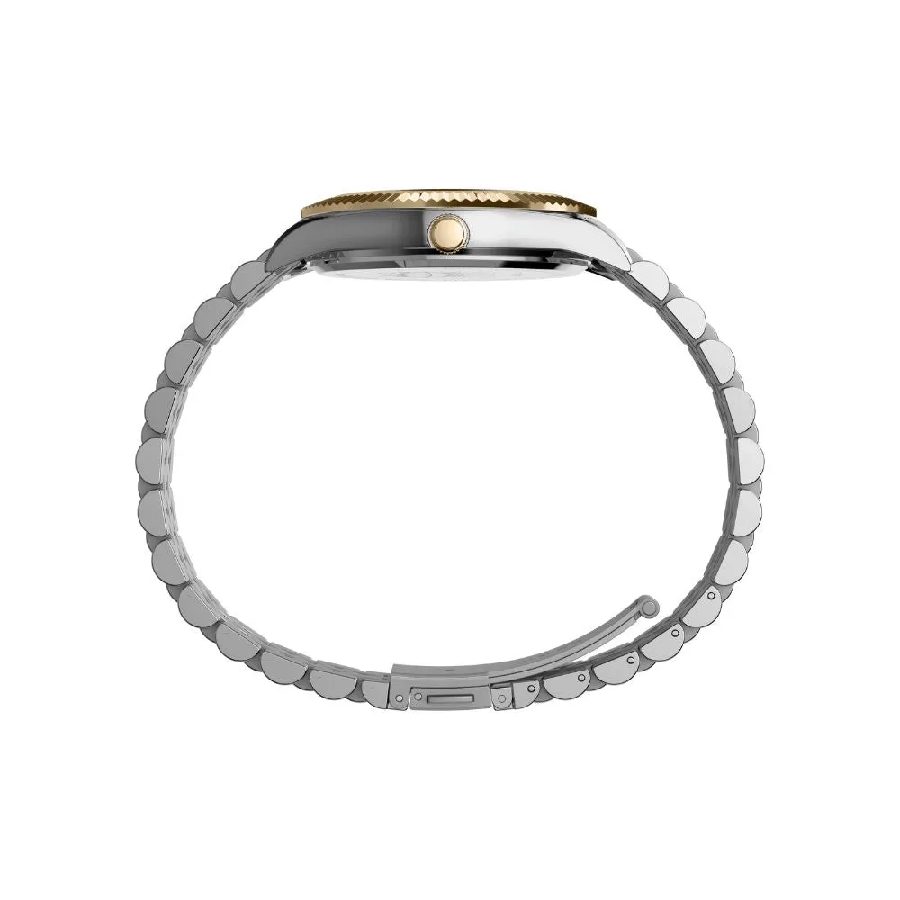 Timex Legacy X Jacquie Aiche Day-Date 36mm Stainless Steel Band