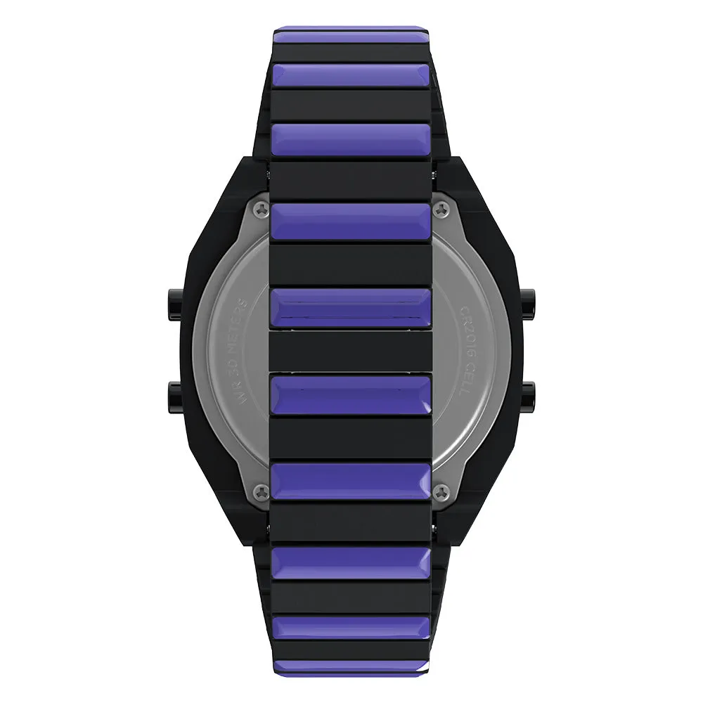 Timex X Wednesday Digital 36mm Stainless Steel Band
