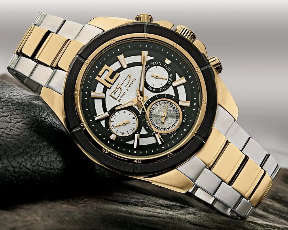 Troyano Yellow Gold Multi-Function Watch