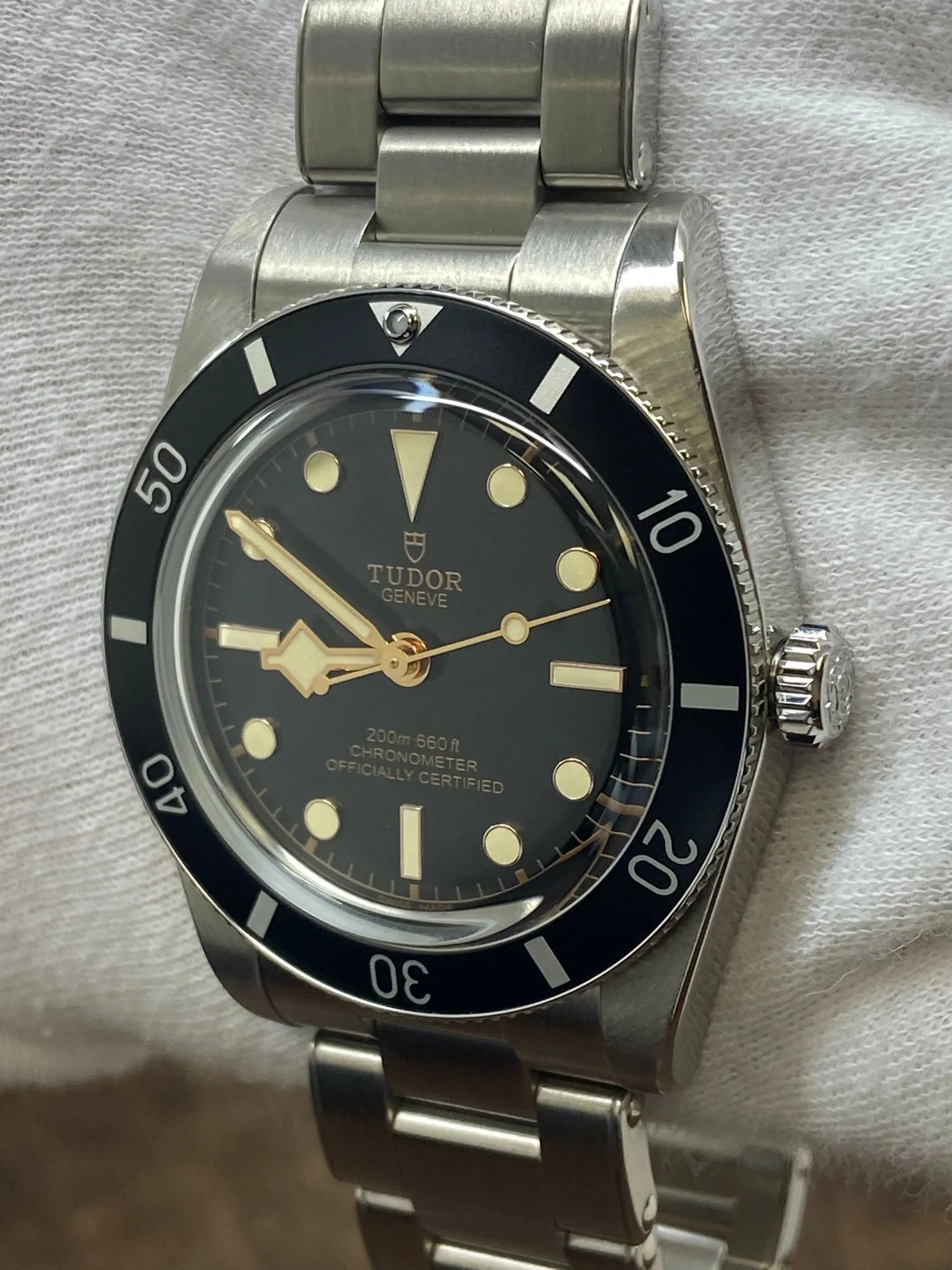 Tudor Black Bay 54 79000N Black Dial Automatic Men's Watch