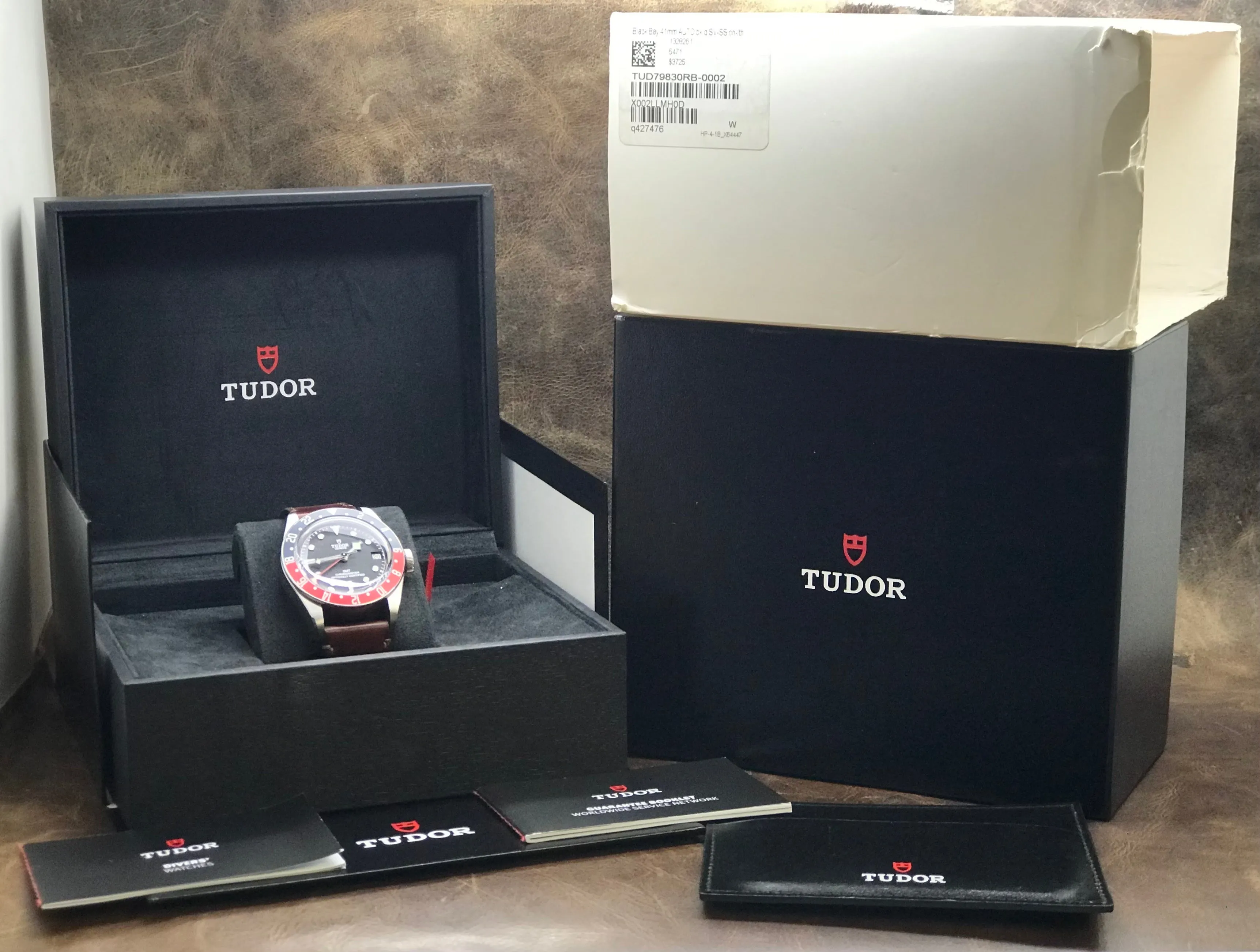 Tudor Black Bay GMT Pepsi 79830RB Black Dial Automatic Men's Watch