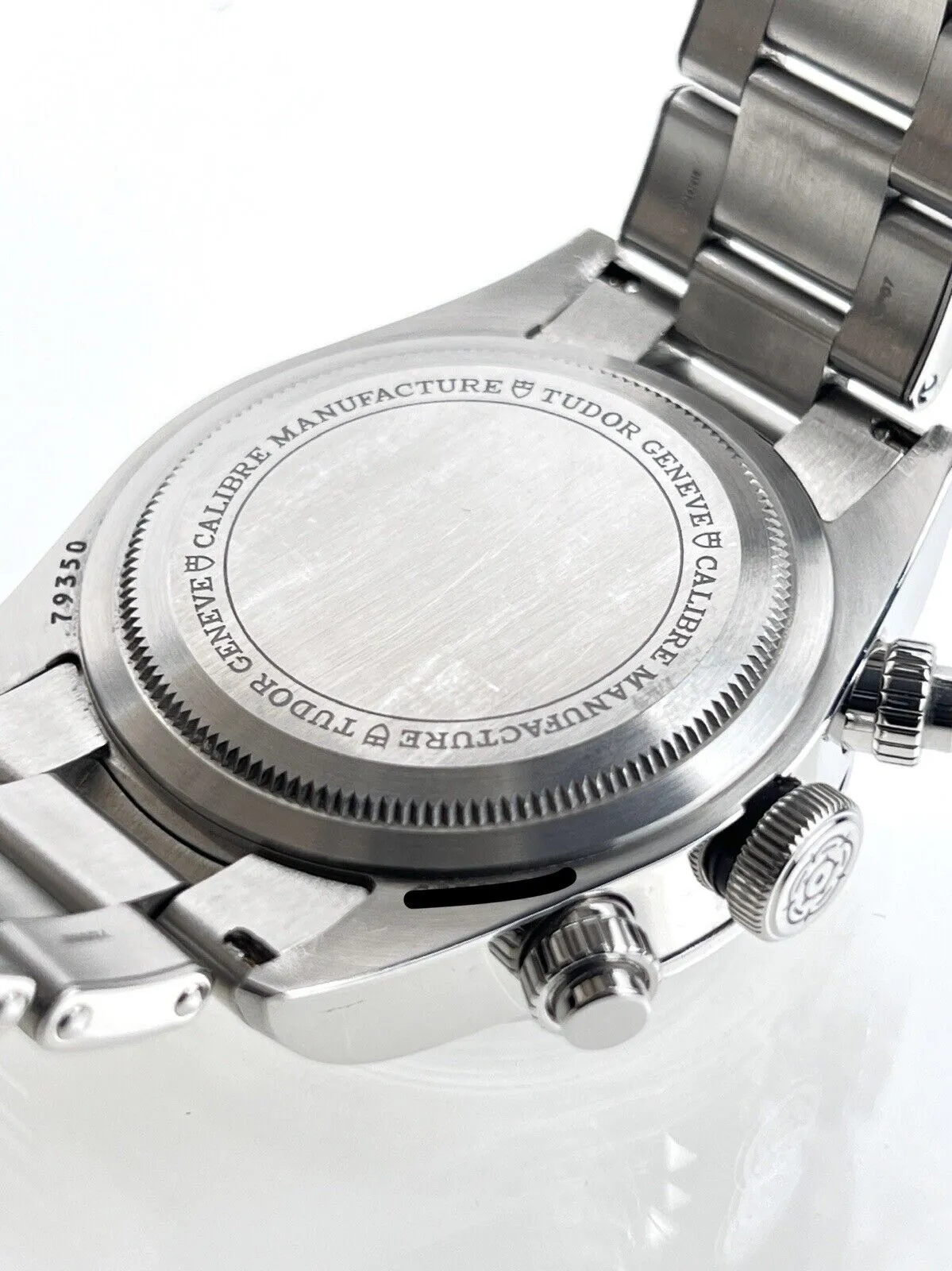 TUDOR Heritage BLACK BAY CHRONOGRAPH BLACK DIAL 41MM Automatic 79350 B&P 2020