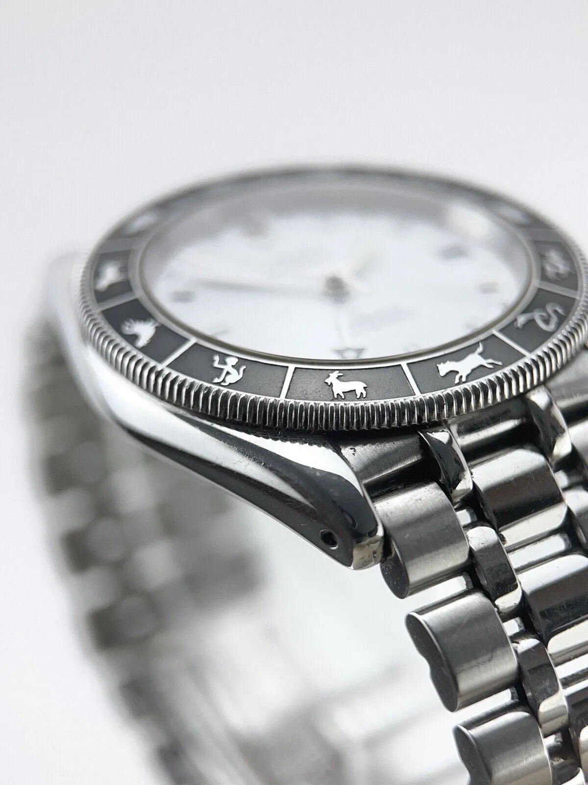 Tudor Monarch GMT Chinese Zodiac Stainless Steel White 36mm Automatic Men’s