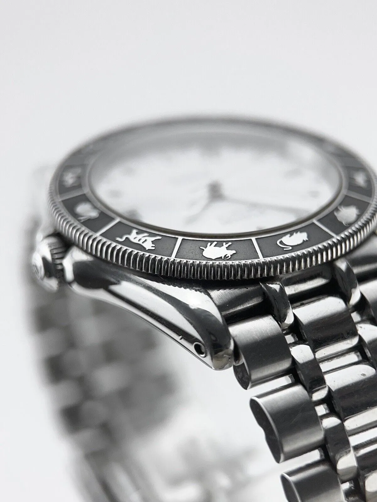 Tudor Monarch GMT Chinese Zodiac Stainless Steel White 36mm Automatic Men’s