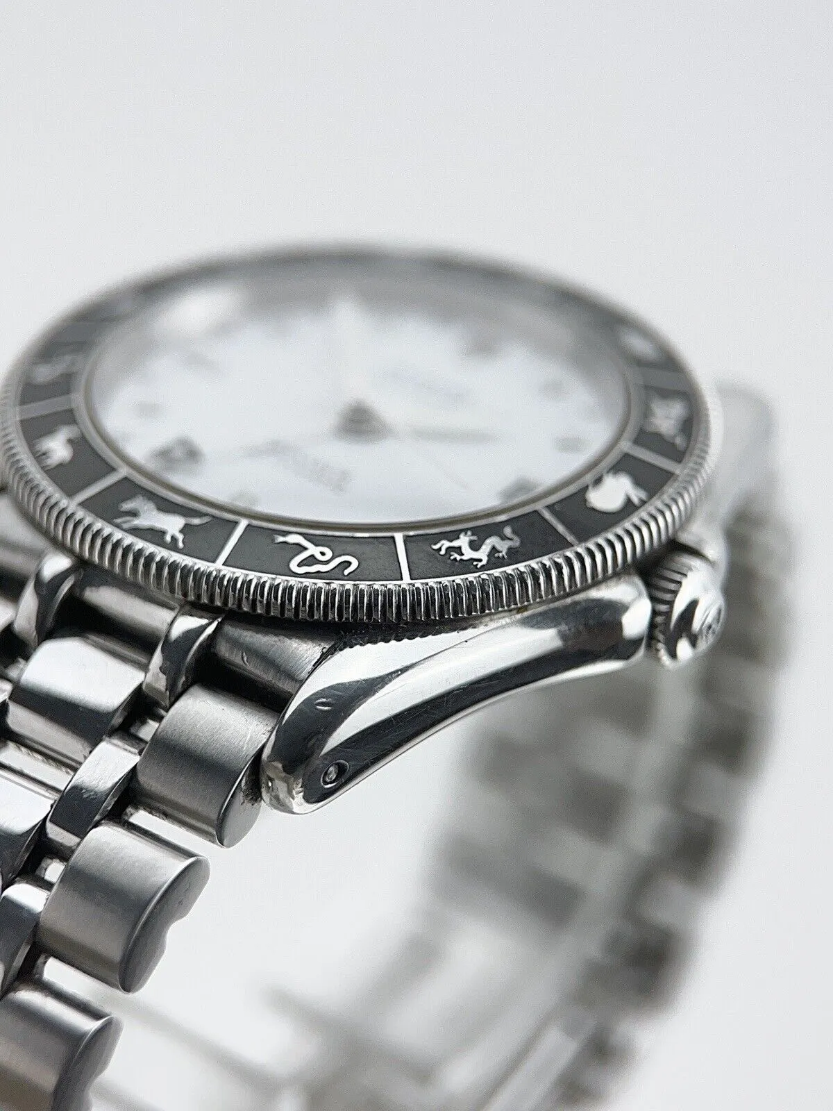 Tudor Monarch GMT Chinese Zodiac Stainless Steel White 36mm Automatic Men’s