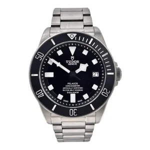 Tudor Pelagos Chronometer Automatic 42mm Black Dial Men's Watch 25600TN