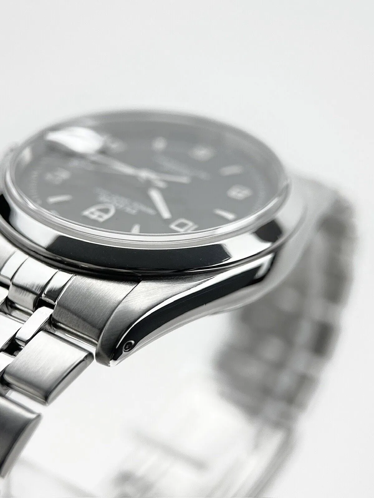 Tudor Prince Date Day 76200 Black Dial Automatic Stainless Steel Men's Watch