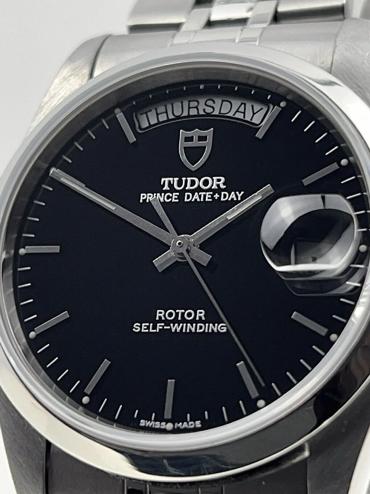 Tudor Prince Date Day Stainless Steel 36mm Automatic Men’s Watch 76200