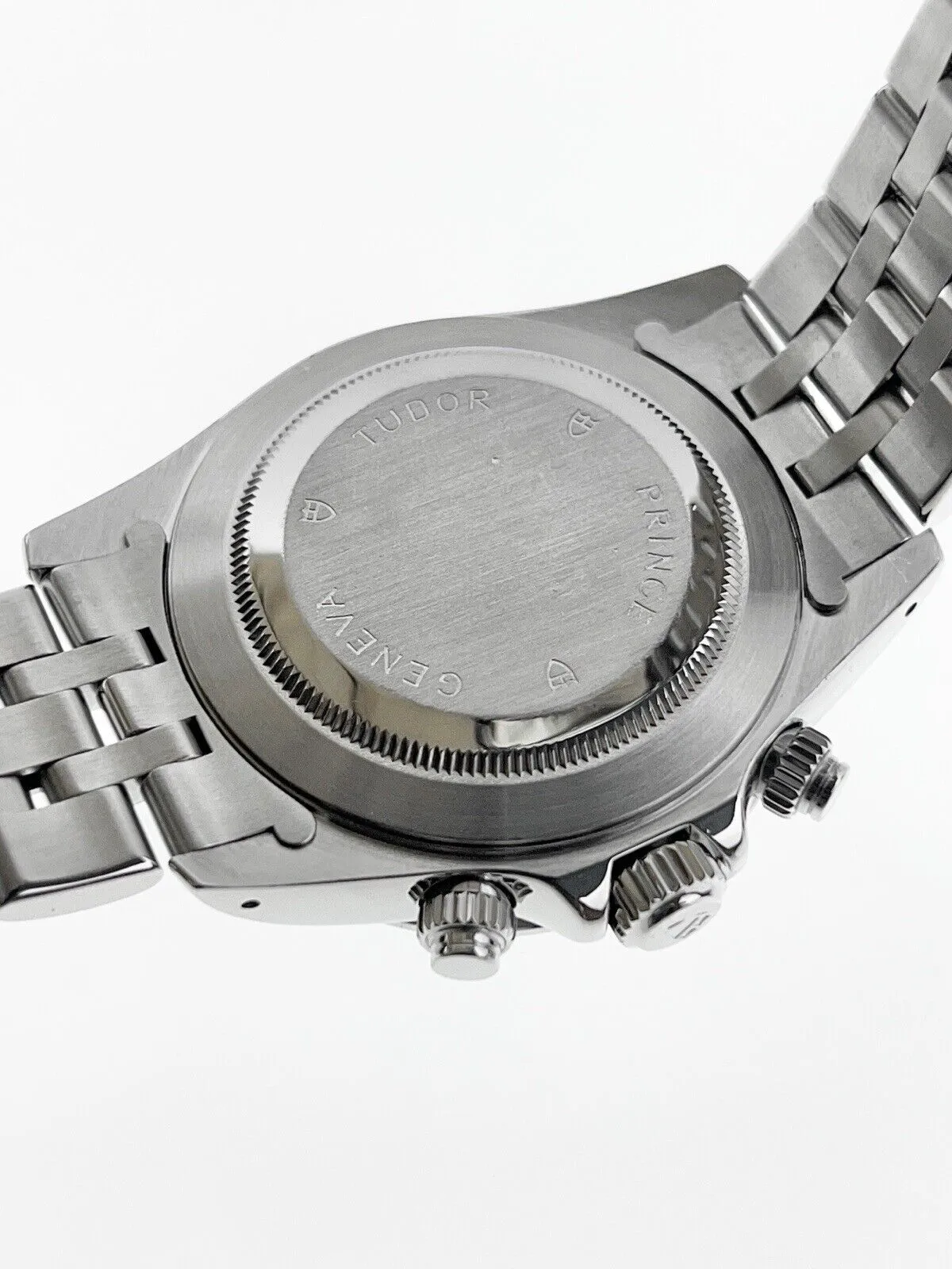 Tudor Prince Date Stainless Steel Black 40mm Mens Automatic Watch 79280P