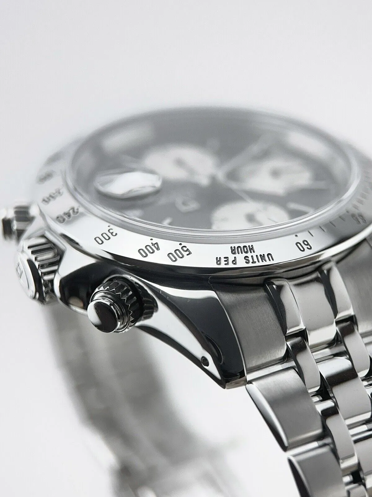Tudor Prince Date Stainless Steel Black 40mm Mens Automatic Watch 79280P