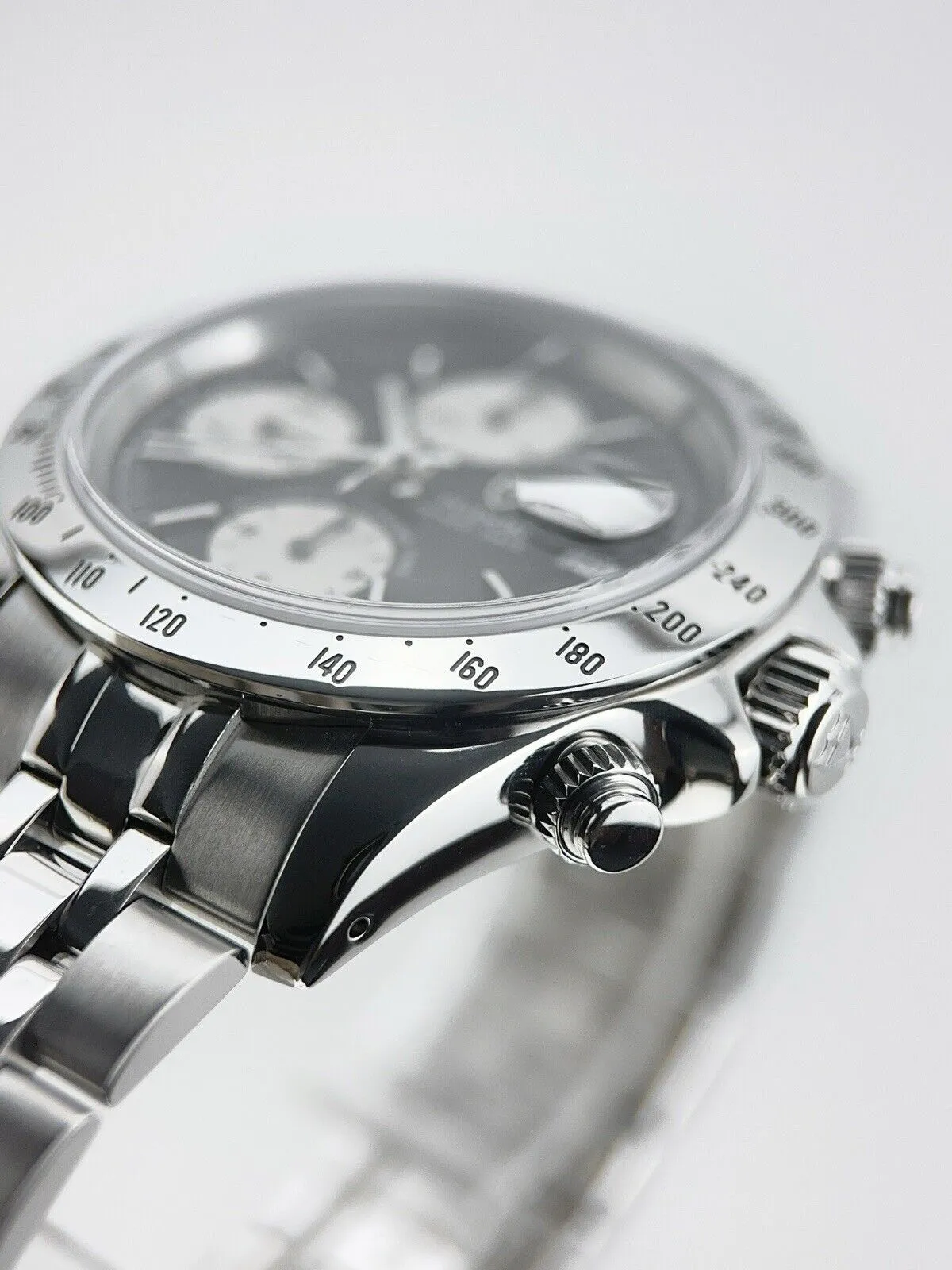 Tudor Prince Date Stainless Steel Black 40mm Mens Automatic Watch 79280P
