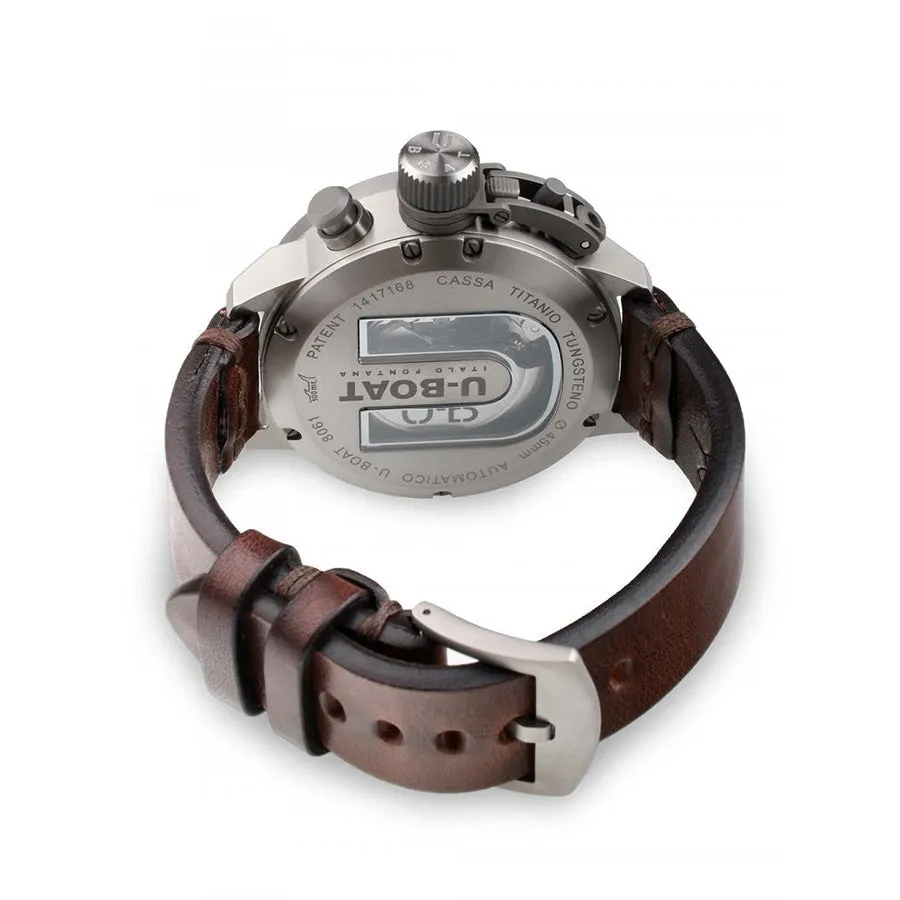 U-Boat Men's 8061 Classico Titanium and Tungsten 45mm Watch