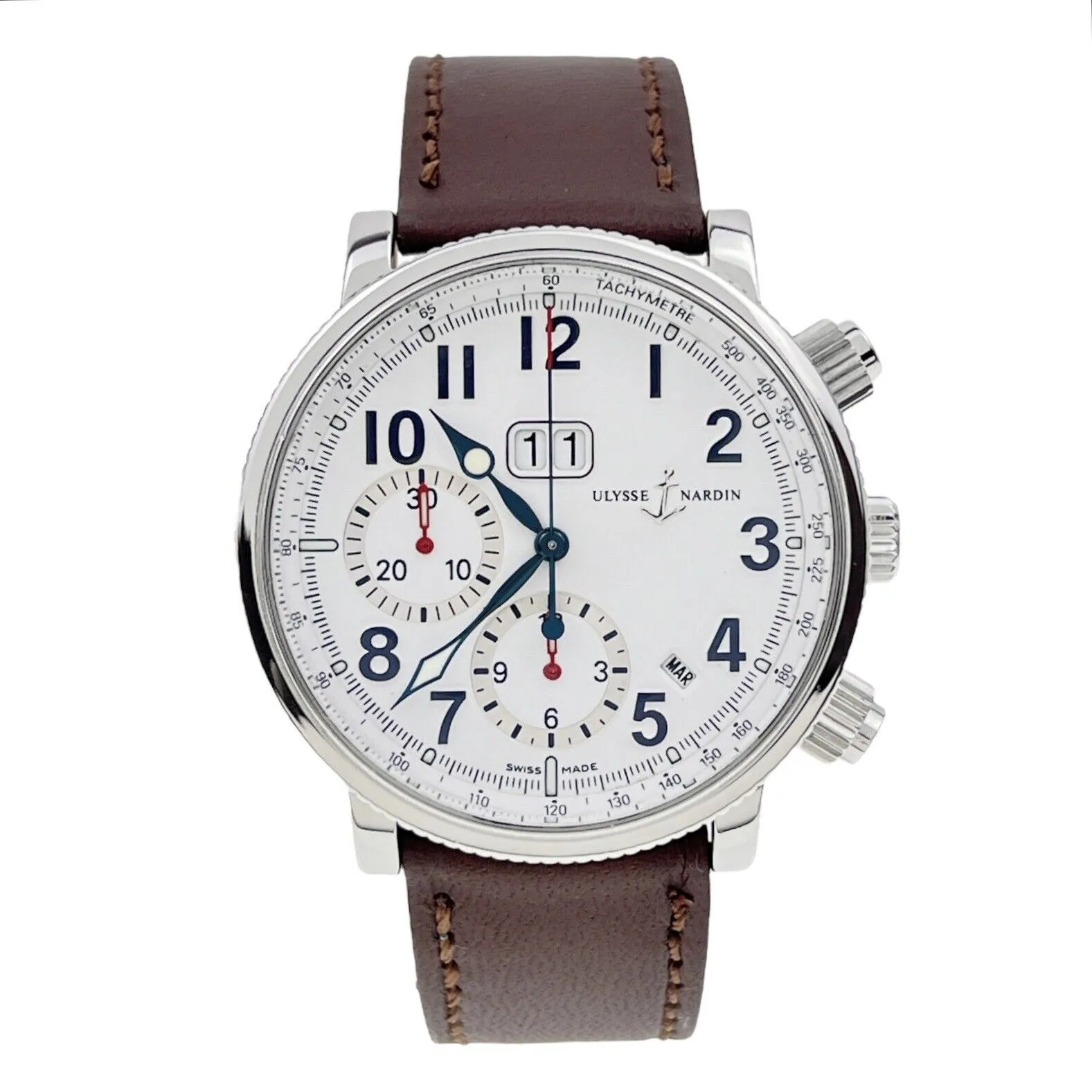 Ulysse Nardin Marine Annual Calendar Chronograph 513-22 Men’s Watch
