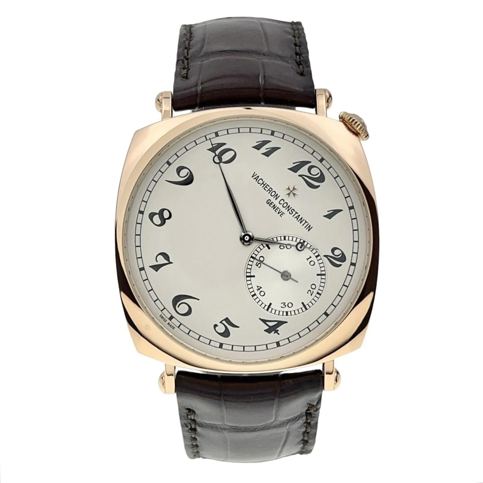 Vacheron Constantin 1921 18k Rose Gold White 40mm Manual Wind Men’s Watch