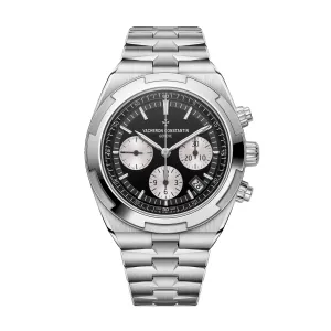 VACHERON CONSTANTIN OVERSEAS CHRONOGRAPH WATCH, 42.5MM BLACK DIAL, 5520V/210A-B481