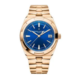 Vacheron Constantin Overseas Watch, 41mm Blue Dial, 4520V/210R-B705