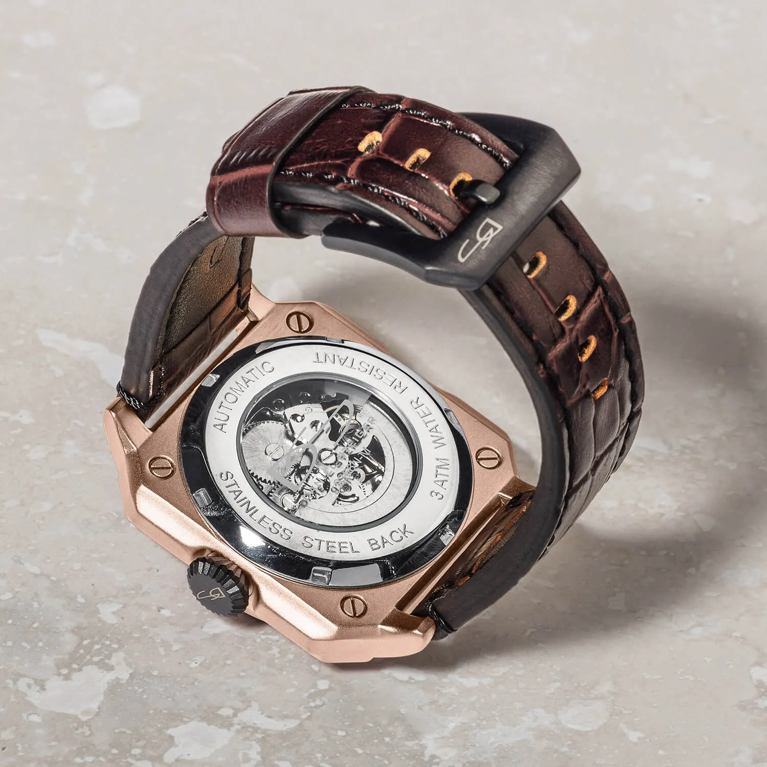 Vortex Rose Gold Men's Watch