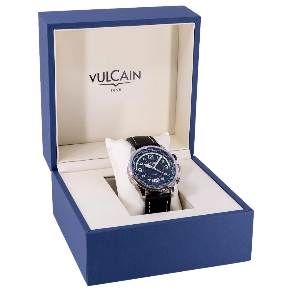 Vulcain Men's 110163A07.BFC102 Montre Aviator Cricket Watch