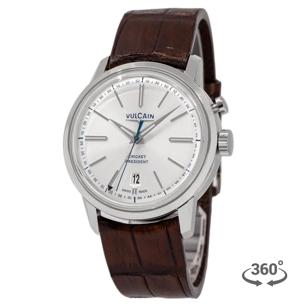Vulcain Men's 160151A20.BAL141 Cricket President Watch