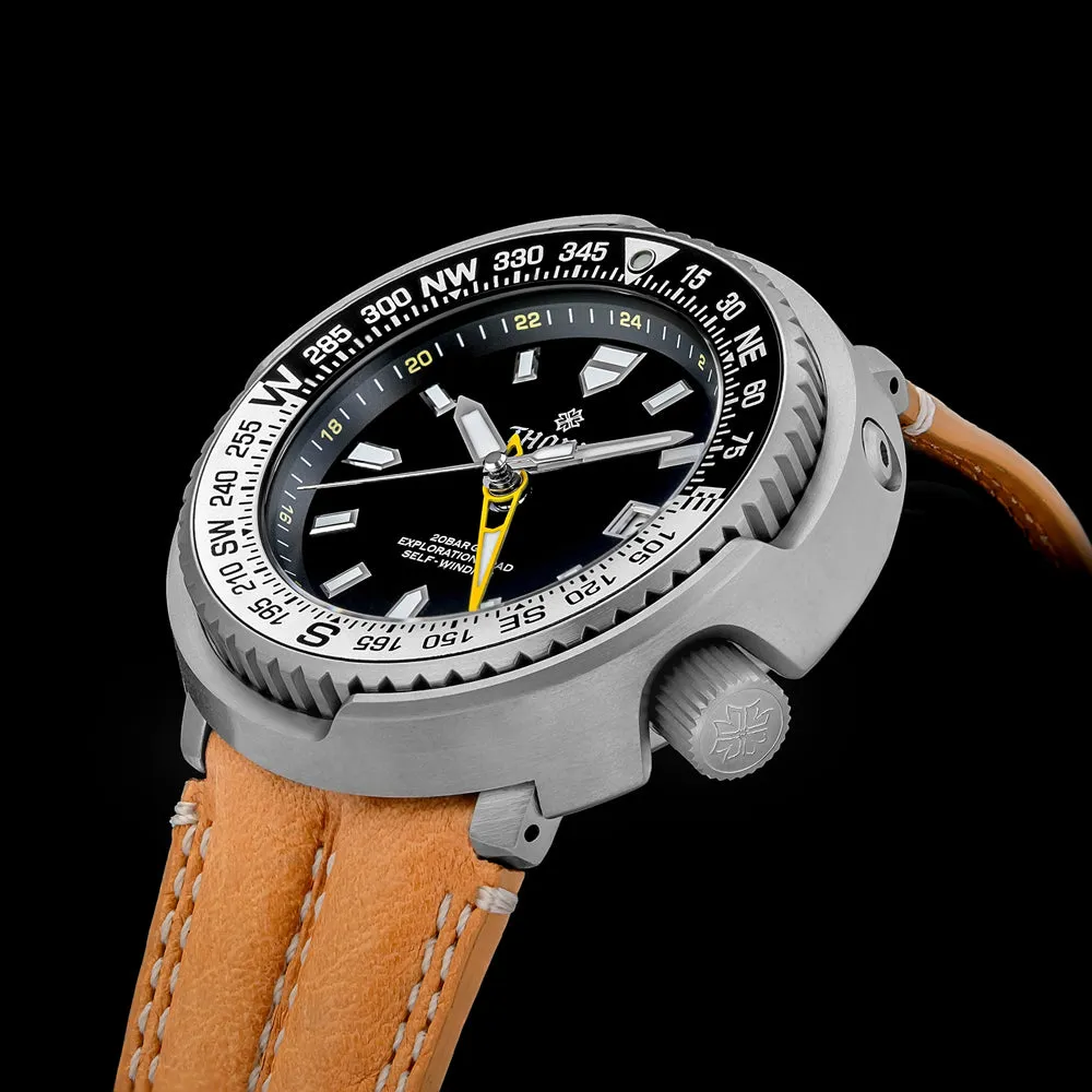 ★Weekly Deals★Thorn T012 Titanium NH34 GMT Diver Watch