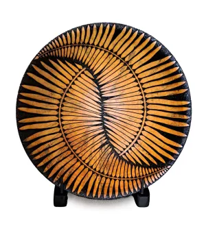 Yin Yang Fern w/upright stand #855