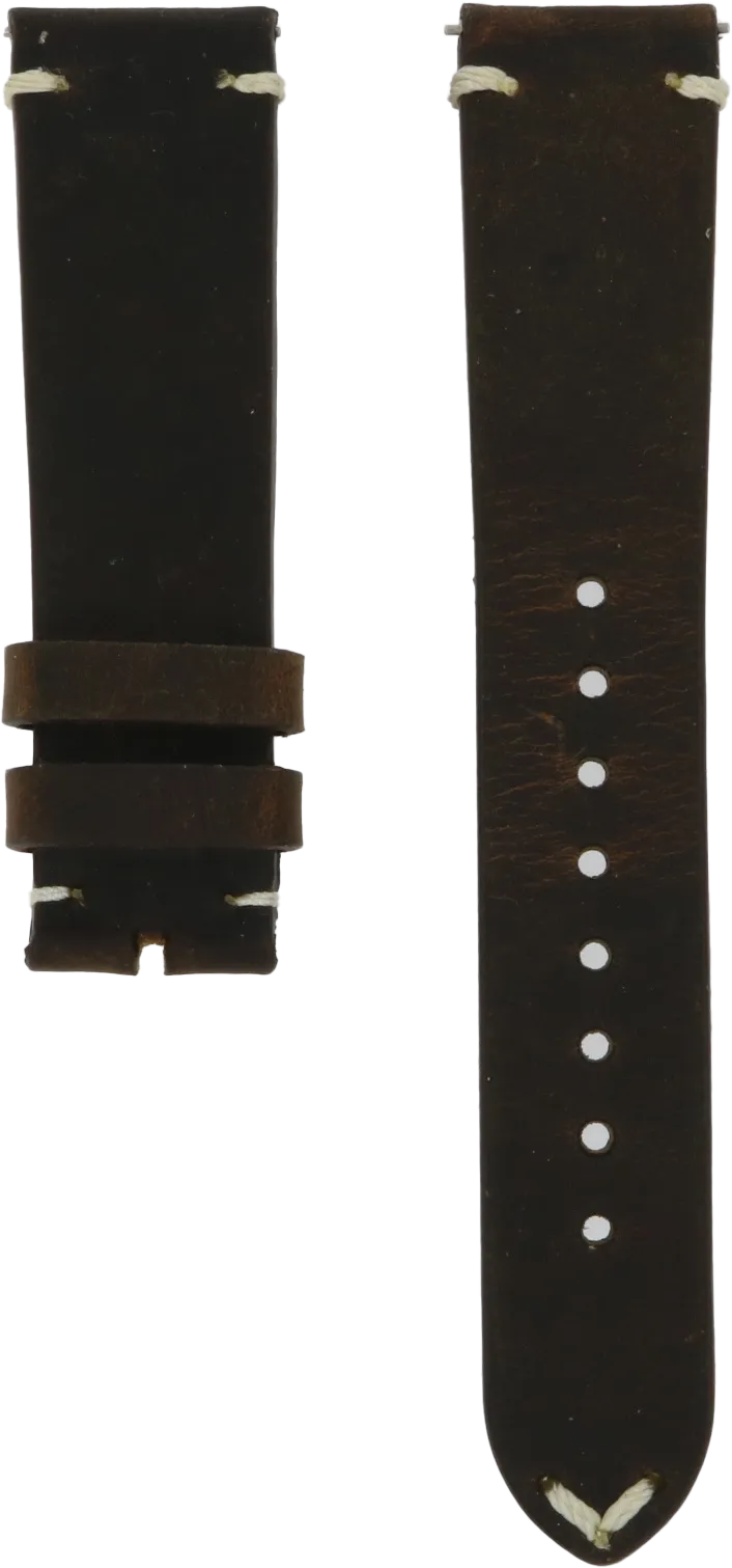 Zelos Horween Leather Strap 20mm