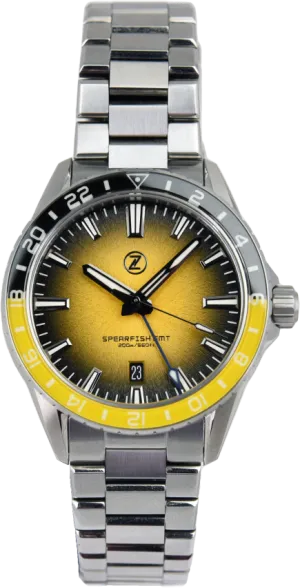 Zelos Spearfish GMT Bumblebee (Pre-owned)