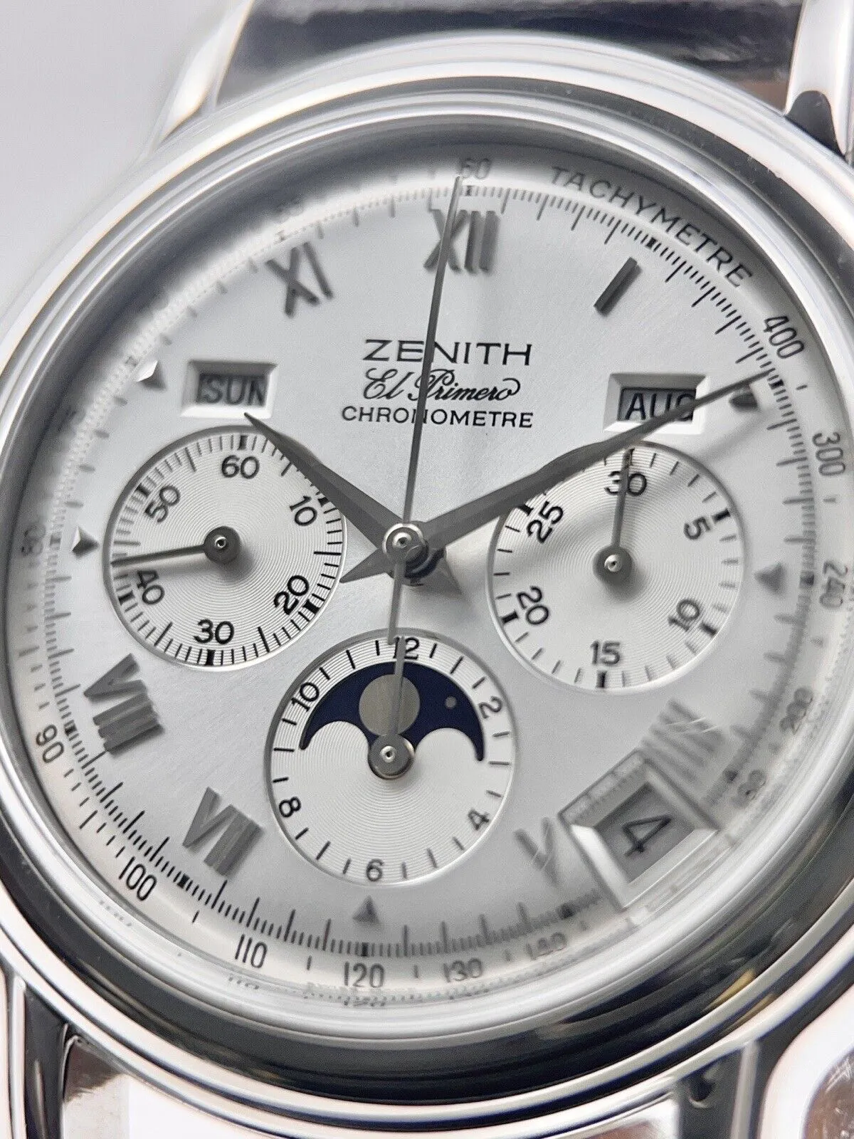 ZENITH El Primero 40mm Ref 01.0240.410 Chronomaster Moonphase Men's Watch