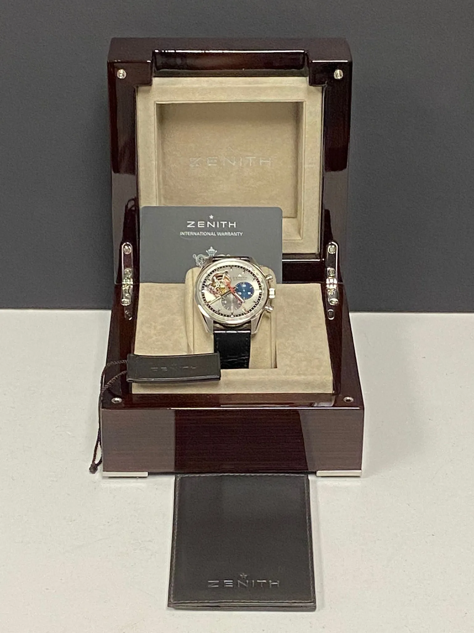 Zenith El Primero Chronomaster 03.2040.4061 Silver Tri-Color Dial Automatic Men's Watch
